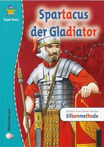 Produktbild: SuperStars: Spartacus, der Gladiator: Sachtexte. Ca. 2000 Wörter