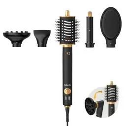 Produktbild: Supgaliy Airstyler 5 IN 1, Ionen Haartrockner mit Diffusor, Haarstyler Set mit Lockenstab Automatisch,Warmluftbürste,Glättbürste,Haarglätter Bürste