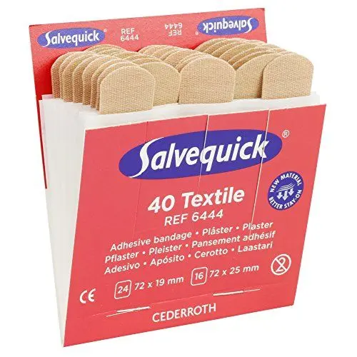 Produktbild: Salvequick Nachfüllpack, 6444, elastisch, 40 Stück