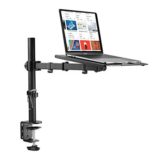 Produktbild: suptek Monitor Arm mit Laptop Halterung Volleinstellbar für 13