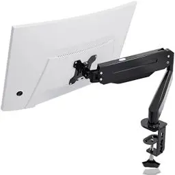 Produktbild: suptek Monitor Halterung Höhenverstellbarer Gasfeder-Monitorarm für 17-32 Zoll Bildschirme, VESA 75/100 mm, bis zu 10 kg, Ergonomischer Bildschirmhalterung 1 Monitor Einarm-Desktop- Monitorhalterung