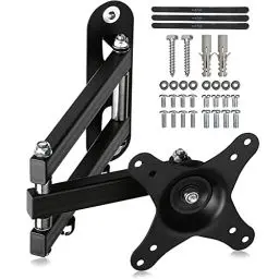Produktbild: suptek TV Wandhalterung Fernseher Halterung Wandhalterung Schwenkbar Neigbar Drehbar für 15-32 Zoll Flach&Curved TV oder Monitor, PC Monitor Halterung Wand bis zu 13Kg VESA 100x100mm/75x75mm (MA2720)