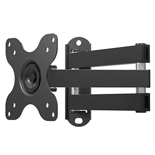 Produktbild: suptek TV Wandhalterung Schwenkbar, Universal Monitor Halterung Wand für 13-30 Zoll LED LCD Flach Curved Bildschirm TV bis zu 15kg Max.VESA Wandhalterung 100x100mm PC Monitor Wandhalterung (MA1330)