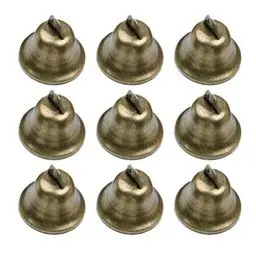 Produktbild: SUPVOX Mini Glocke Deko Rassel Glocke Mini Jingle Bells DIY Handgemachte Accessoires 38mm 20 Stück (Bronze)