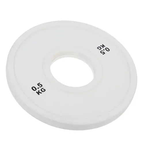 Produktbild: Supvox 0.5kg Hantelscheiben Zum Gewichtheben Mit Stahlkern Und Vollgummibeschichtung Weites Lochdesign Für Kompatibilität Mit Hanteln Kleine Gewichtsscheiben Für Präzise Einstellungen