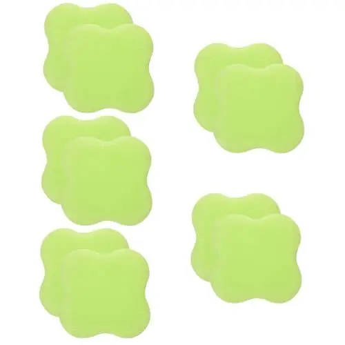 Produktbild: Supvox 10 Stk Yoga-Kniematte Knieschützer Ellenbogenschoner Kniebandage geschmeidiges Yogakissen Yoga-Stützpolster verdicken Yoga Matte Planke Schutzpolster Fitness Beinpolster tpe