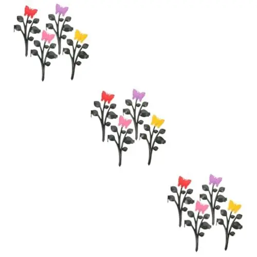 Produktbild: Supvox 12 Stk Garten Dekorieren Zaun Verbundzaun Kleines Zaunelement Dekorativer Gartenzaun Diy Gartenzaun Panel-randkantentor Gartenzaunumrandung Landschaftszaun Komplex Rasen Plastik