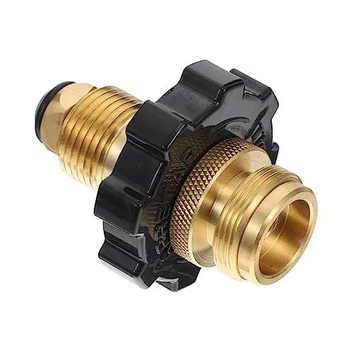 Produktbild: Supvox Sicherer Druckabschalt-propantank-Adapter Für Die Universelle Gastank-umrüstung Aus Messing