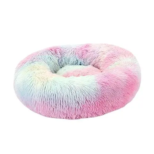 Produktbild: Supvox Katzen-/hundebett Rund Haustierbett Matte Weiches Bequemes Bett Warm und Tragbar für Ihr Haustier
