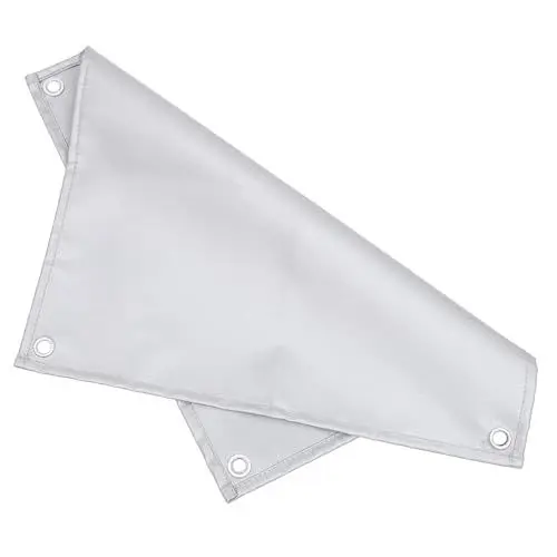 Produktbild: Supvox 1pc Barbecue Feuerfeste Matte Für Camping Wärmedämmung Pad Grau Silikon Faser Feuerfeste Tuch