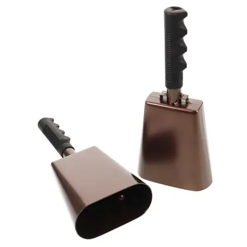 Produktbild: Supvox Ergonomisches Griffdesign Metall-kuhglocken-soundmaker Für Bühnenauftritte