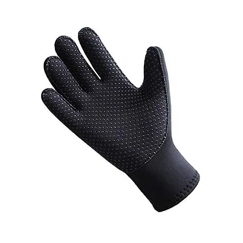 Produktbild: Supvox 1 Paar neopren Handschuhe neoprenhandschuhe tauch zubehör Kanu-Handschuhe Fäustlinge fünf angelzubehör Schnorchelhandschuhe rutschfeste Handschuhe zum Schwimmen warm halten Angeln