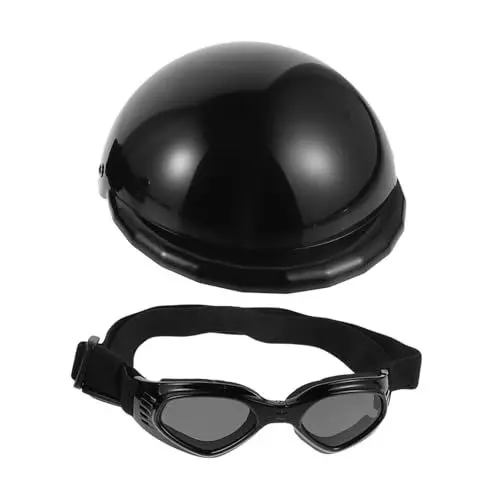 Produktbild: Supvox Haustierhelm Sicherheitshut Für Hunde Und Katzen Abs-Material Verstellbare Größe Leicht Zu Reinigen