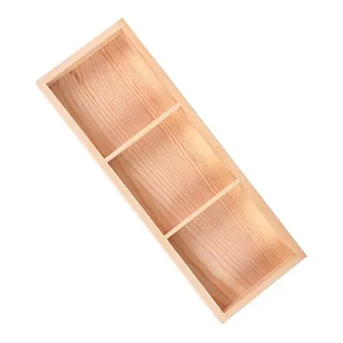 Produktbild: Supvox 1 Stück Karton Gitterbox Aus Holz Sukkulenten-übertopf Töpfe Für Pflanzen Besteckschublade Blumentopftablett Blumentopfbehälter Tischblumentopf Pflanzenbehälter Hölzern