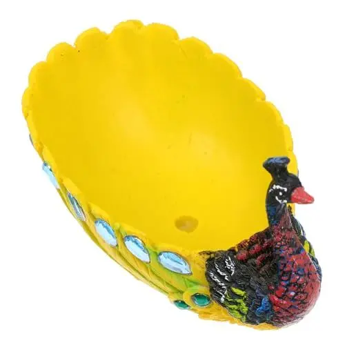 Produktbild: Supvox Blumentopf Harz Pfau Blumentopf Entwässerung Loch Für