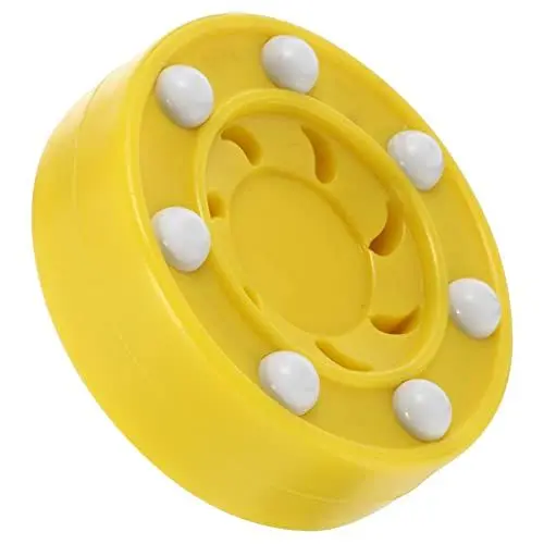 Produktbild: SEWACC Street Hockey Puck Inline-Rollenhockey-Räder Straßenhockey-Rollenpuck Rollenhockey-Puck im Freien für Offizieller Boden-Rollenhockey-Spielpuck