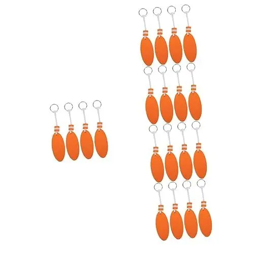 Produktbild: Supvox 5sets Float Schlüssel Keychain Dekorative Schlüsselring Für Outdoor-aktivitäten 4 Stücke * 5