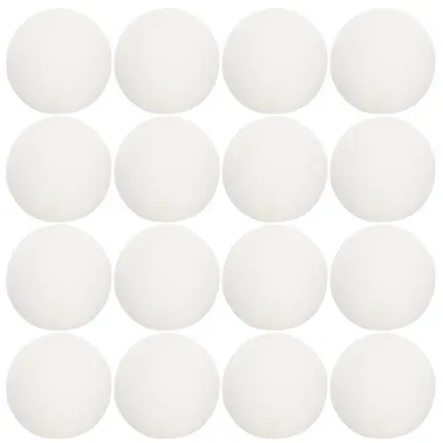 Produktbild: Supvox 20st Make-up-schwämme Zirkuspartyzubehör Kompakte Clown-Requisite Clownkostüm Nase Gelbe Clownnasen Zirkusclownnasen Halloween-Nase Cosplay-Clown-Nase Bilden Weiß Schwamm Kleidung