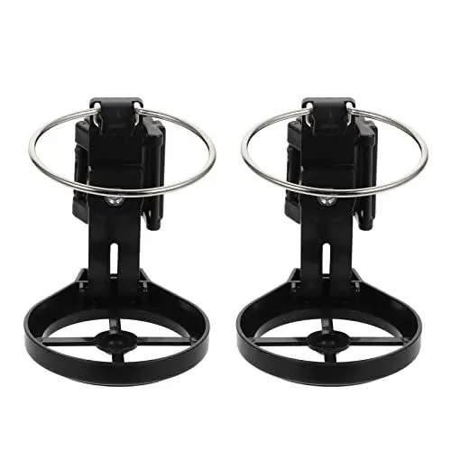 Produktbild: Supvox 2St Angelstuhl-Getränkehalter Tassenregal Angelstuhl Flaschenregal Anglerbecherhalter Faltbarer Getränkehalter für Anglerstühle robuster Angelbecherhalter Wasserbecherständer