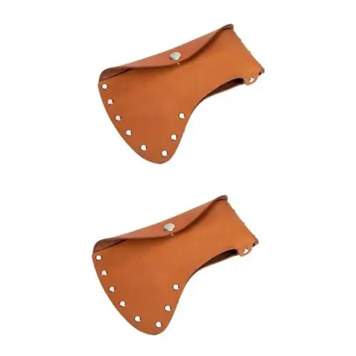 Produktbild: Supvox 2stücke Professionelle Axtschutzabdeckung Robuste Und Tragbare Hülle Für Outdoor-aktivitäten Schützt Die Kante Und Sorgt Für Sichere Aufbewahrung Für Camping Und Jagd