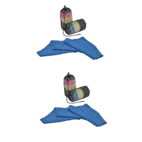 Produktbild: Supvox 2St Faltbare Yogamatte Pilates-Decke Yogadecke verlängerte yogamatte rutschfeste Trainingsmatte Yoga-Essen Keine Yogamatte Fitnessmatte Waschmaschinenfest Yoga Matte Yoga-Handtuch