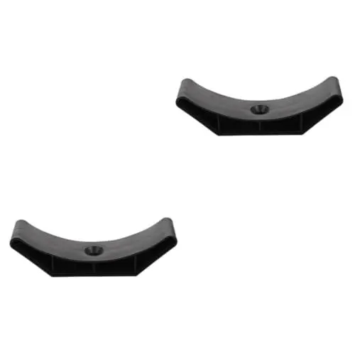 Produktbild: Supvox 2St Hantelauflage Hantelhalter für Handgewichte Hantelhalterung Sport-Hantel-Organizer sportler zubehör Handgewichte stehen Kettlebell Fitness-Accessoire Kurzhantel Sattel pp Black
