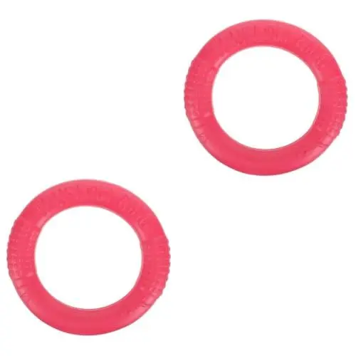 Produktbild: Supvox 2St Haustier- Wurfring für Hunde Hundespielzeug kleine Hunde hundewelpen Spielzeug Puppy Toys Spielzeuge Interaktives Spielzeug für Hunde Trainingsunterlagen für Welpen Eva