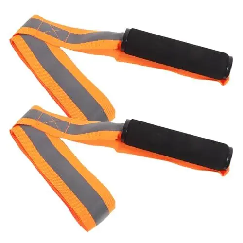 Produktbild: Supvox 2er-Pack Jagdausrüstung Hirschschleppseil Nylon-schleppseil für Den Außenbereich Robuster Hirschträger 40 Mm Breites Reflektierendes Seil