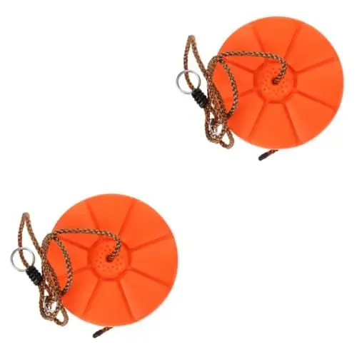 Produktbild: Supvox 2St Kinderspielzeug für den Innenbereich Untertassenbaumschaukel Baumschaukel für Kinder Spielzeug für Kinder Garten schaukel Spielzeuge Schaukeln für Kinder im Freien schwingen pp