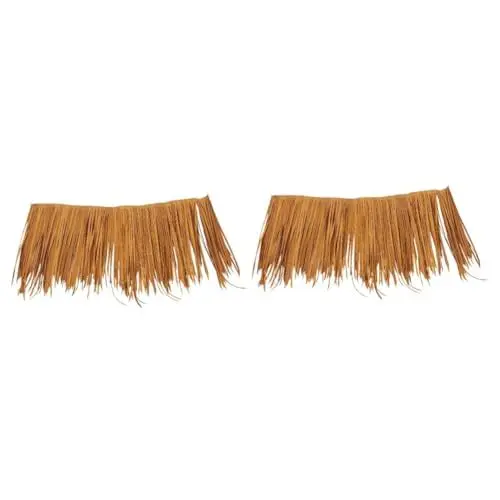 Produktbild: Supvox 2St Strohfliese terrassendach gartenbedarf DIY Gartendekoration Outdoor Dekoration Palapa Strohdach künstliche Reetdächer Künstliches strohdach selber Machen Garten strohdach Sport