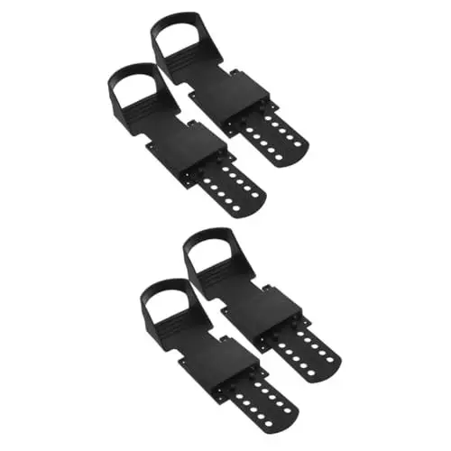 Produktbild: Supvox 2 Paar Rudermaschine fitness geräte fitnessgeräte Pedal-Fitness fittnesgräte Pedale Fahrrad Zubehör für Reisezubehör Fußpedal aus Kunststoff Pedal für Fitness-Rudergerät Plastik