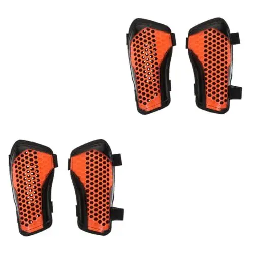 Produktbild: Supvox 2paare Outdoor Fußball Schienbeinschoner Mit Atmungsaktivem Schutz Für Erwachsene Und Schüler Wiederverwendbar rutschfest