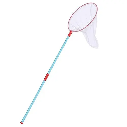Produktbild: Supvox 2 STK Schmetterlingsnetz Angelrute Für Kinder Teleskopischer Kescher Teleskopierbares Fischernetz Ausziehbares Griffnetz Kinder Spielset Teleskopstange Nylongeflecht Kleine Tiere