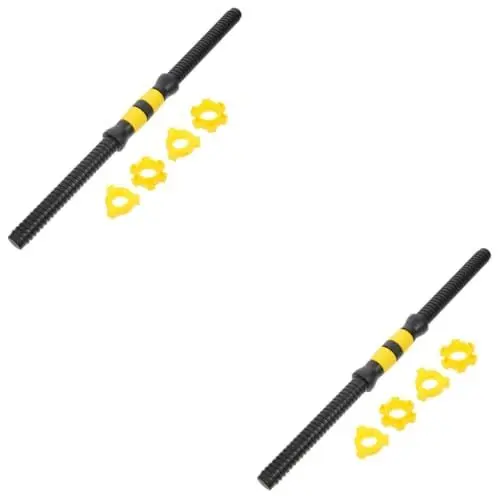 Produktbild: Supvox 2 Sätze Hantelstangen-Set Fitness-Accessoire schicke Satteltasche hantelscheiben Hanteln hantel verlängerungsstange Hantel- Handgebrauch einstellen Langhantel-Set Zubehör