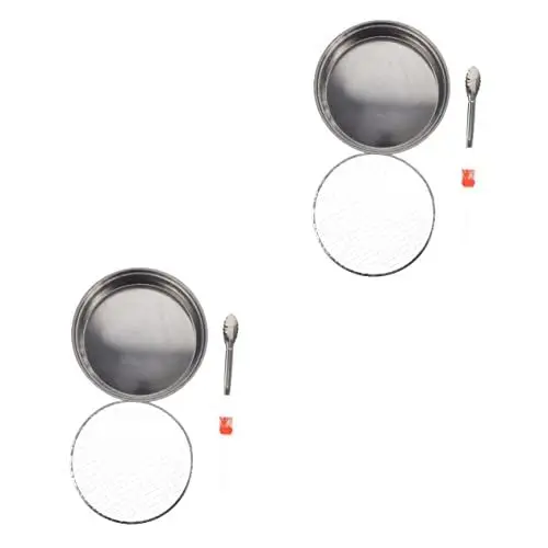Produktbild: Supvox 2 Sätze Tragbarer Holzkohlegrill Campinggrills Mini-Holzkohlegrill Campingkocher Holzkohlegrillofen draussen einweggrills einweggriller Camping-Grill Outdoor-Grillständer Plastik