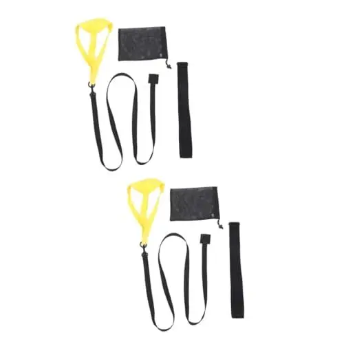 Produktbild: Supvox 2 Sätze Widerstandsschirm für Schwimmtraining schwimmtrainer Wassersport Schwimmzubehör Schwimmgeräte Zubehör für Widerstand Fallschirm Schwimmtrainingsfallschirme Schwimmset PVC