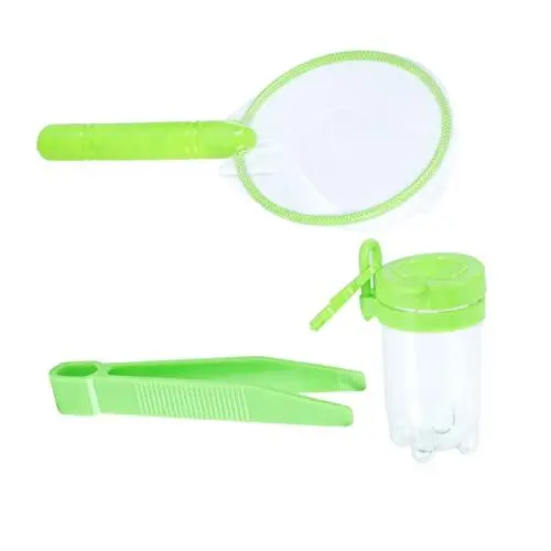 Produktbild: Supvox 2 Sets Beobachten Sie Die Flasche Mit Der Pinzette Insektennetze Entdecker Set Insektensammeln Natur Erkundungsspielzeug Outdoor Sammelset Insektenspielzeug Insekten Set