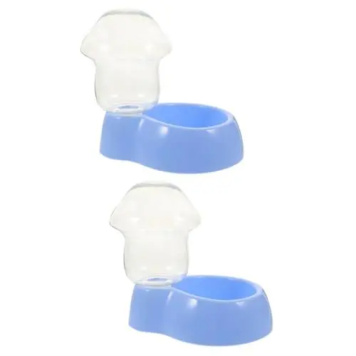 Produktbild: Supvox 2 Sets Trinknapf Wassernapfspender Hundefutterspender Automatischer Hundefutterspender Hundewasserspender Tierfutterspender Große Hundenäpfe Hundefutternapf Automatischer