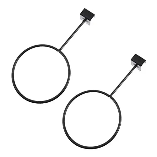 Produktbild: Supvox 2 Stück Ballhalterung Bällehalter Sportbälle Rack Fußball Aufbewahrungsständer Bälle Aufbewahrungsregal Präsentationsständer Korbbälle Display Halter Wandhalterung