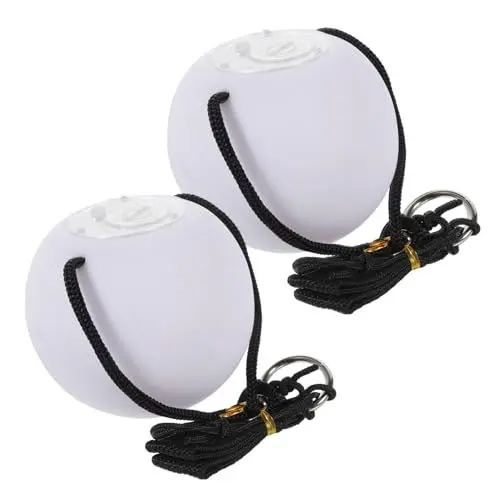 Produktbild: Supvox 2 Stück Leuchtender Springball Tragbar Leuchtende Bälle Lustige Jonglierbälle Kleine Jonglierbälle Chinesische Handbälle Handbälle Für Sport Jonglierballspiel Handbälle