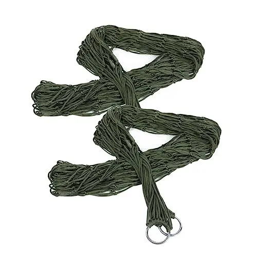 Produktbild: Supvox Hängendes Nickerchenbett Camping-hängematte Für 2 Personen Nylon-seilnetz Atmungsaktiv Und Für Familienspaß Im Freien