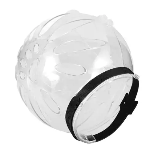 Produktbild: Supvox 2st Haustierraumhaube Verstellbarer Kätzchenhelm Dekorative Katzenhaube Katzenhelm Für Die Fellpflege Katzenversorgung Kätzchen Schnauze Katze Verstellbare Kapuze Abs Transparent