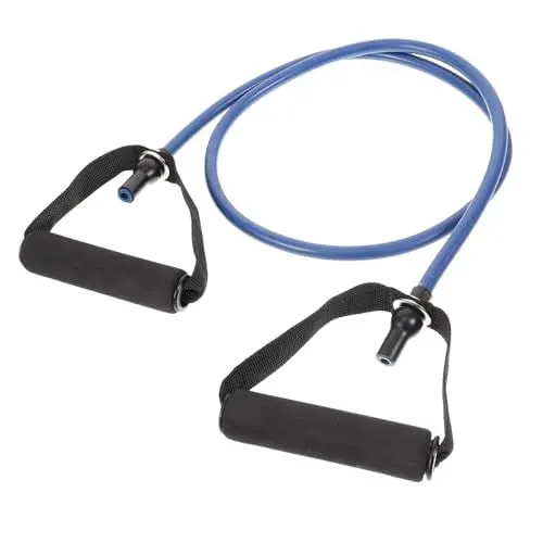 Produktbild: Supvox 2st Seil Ziehen Griffe Drücken Widerstandstrainerband Übungsbänder Widerstand Fitnessstudio Übungsseil Seile Stärke Bands Yoga-ausrüstung Handhaben Heben Blue Emulsion