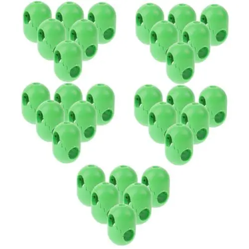 Produktbild: Supvox 30 Stück Kletterseil Netzschnalle Kinder Kletternetz Schnalle Outdoor Kletternetz Schnalle Zubehör Kunststoffverbinder Für Kletternetz Kletternetz Zubehör Für Outdoor Spiele