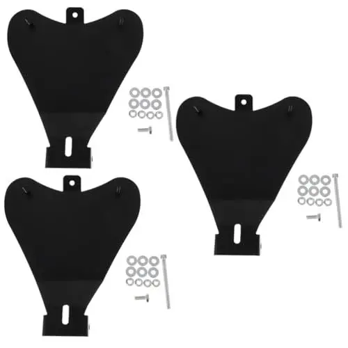 Produktbild: Supvox 3 STK Feder Kissen Hintere Bodenplatte Für Motorrad Modifikation Hintere Polsterplatte Motorrad Bodenplatte Modifikation Der Bodenplatte Motorradteil Dreieck Komponente Eisen