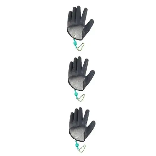 Produktbild: Supvox 3 STK rutschfeste Gummihandschuhe Handschuh Für Linkshänder Tragbare Handschuhe Nicht-Angler-Handschuhe Angelhandschuh Angeln Outdoor-Handschuhe Linker Handschuh Werkzeug Emulsion