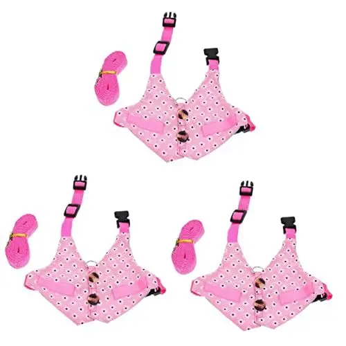 Produktbild: Supvox 3sätze Bunny Kostüm Mit Für Kleine Haustiere Atmungsaktive Bunny-Weste Mit Verstellbarer Für Und Besondere Anlässe Leicht Und Für Bewegungsfreiheit