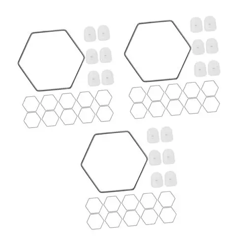 Produktbild: Supvox 3 Sets Metall Pflanzenkletterstützen Pothos Wandspalier Topfpflanzenspalier Zimmerpflanzenstützen Gartengitter Kletterpflanzen Gitterwandspalier Kletterpflanzenstütze