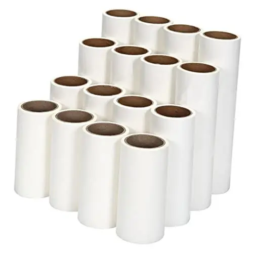 Produktbild: Supvox 12 cm Fusselrolle Zur Entfernung Von Tierhaaren 3er-Pack Abreißbares Reinigungsklebeband Aus Papier – Langlebig Kein Abfall Für Den Heimgebrauch
