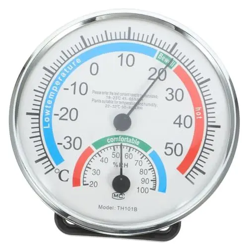 Produktbild: Supvox 3 Stück Gartenthermometer Und Feuchtigkeitsmesser Innenthermometer Für Zuhause Innen Außen Wandthermometer Außenreptilienthermometer Wandthermometer Hygrometer Messgerät